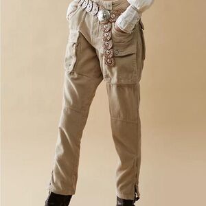 Free People London Slouchy Cord Pants Size 27 NWT